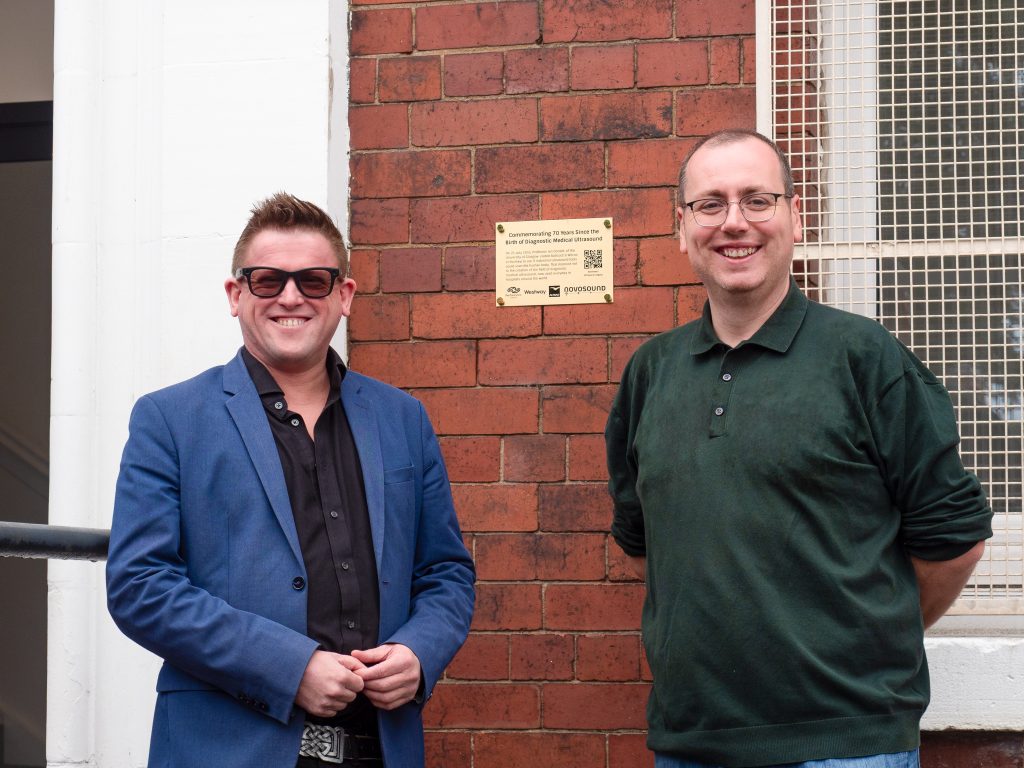 Scotland celebrates 70 Years of diagnostic medical ultrasound with historic tribute